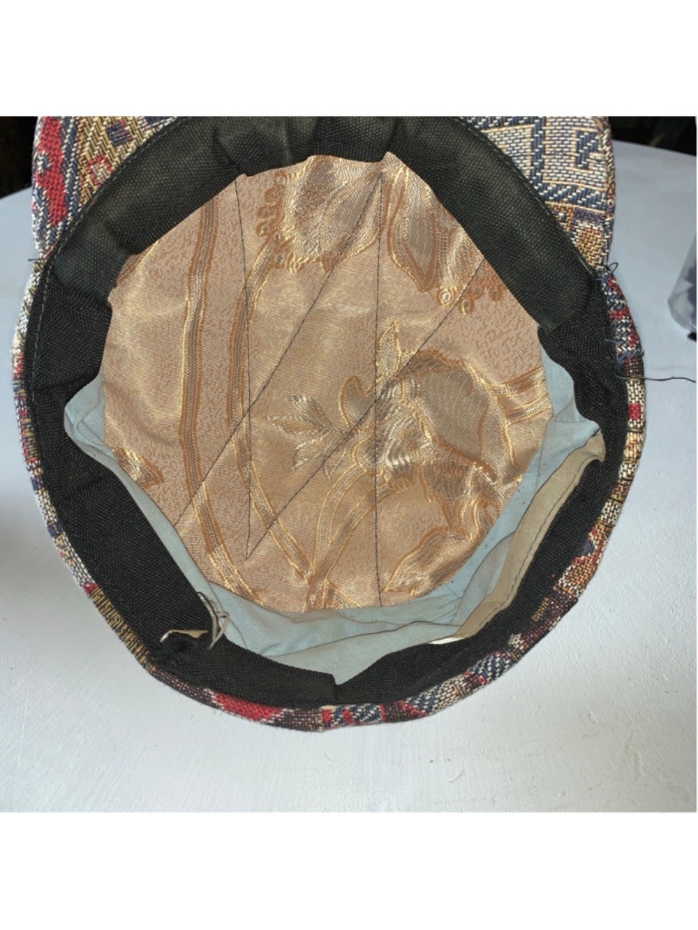 Women's Unbranded Multi-color Patterned Newsboy Hat One Size - Picture 6 of 11